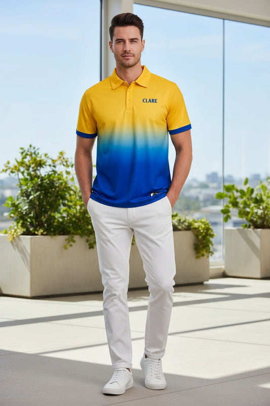Clare Two Tone Polo