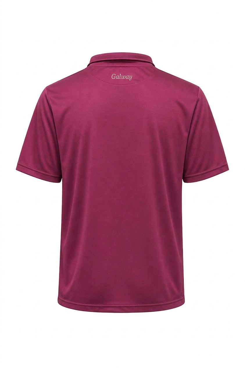 Galway Maroon Polo Shirt